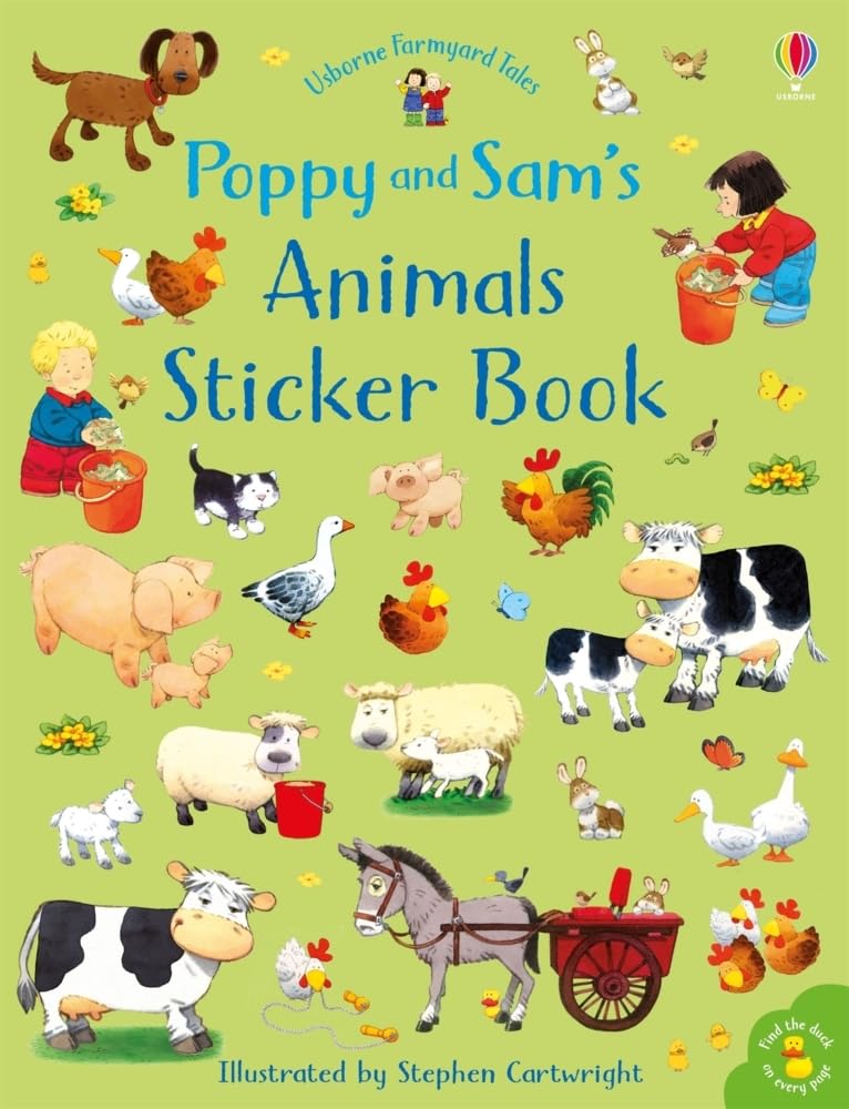 Poppy and Sam's Animals Sticker Book (Farmyard Tales Poppy and Sam): 1 book