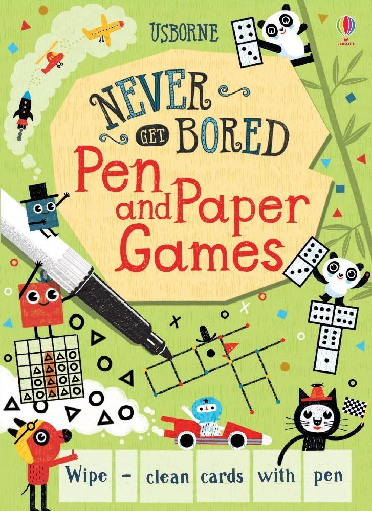 Pen and Paper Games (Never Get Bored Cards): 1 Novels & Short Stories