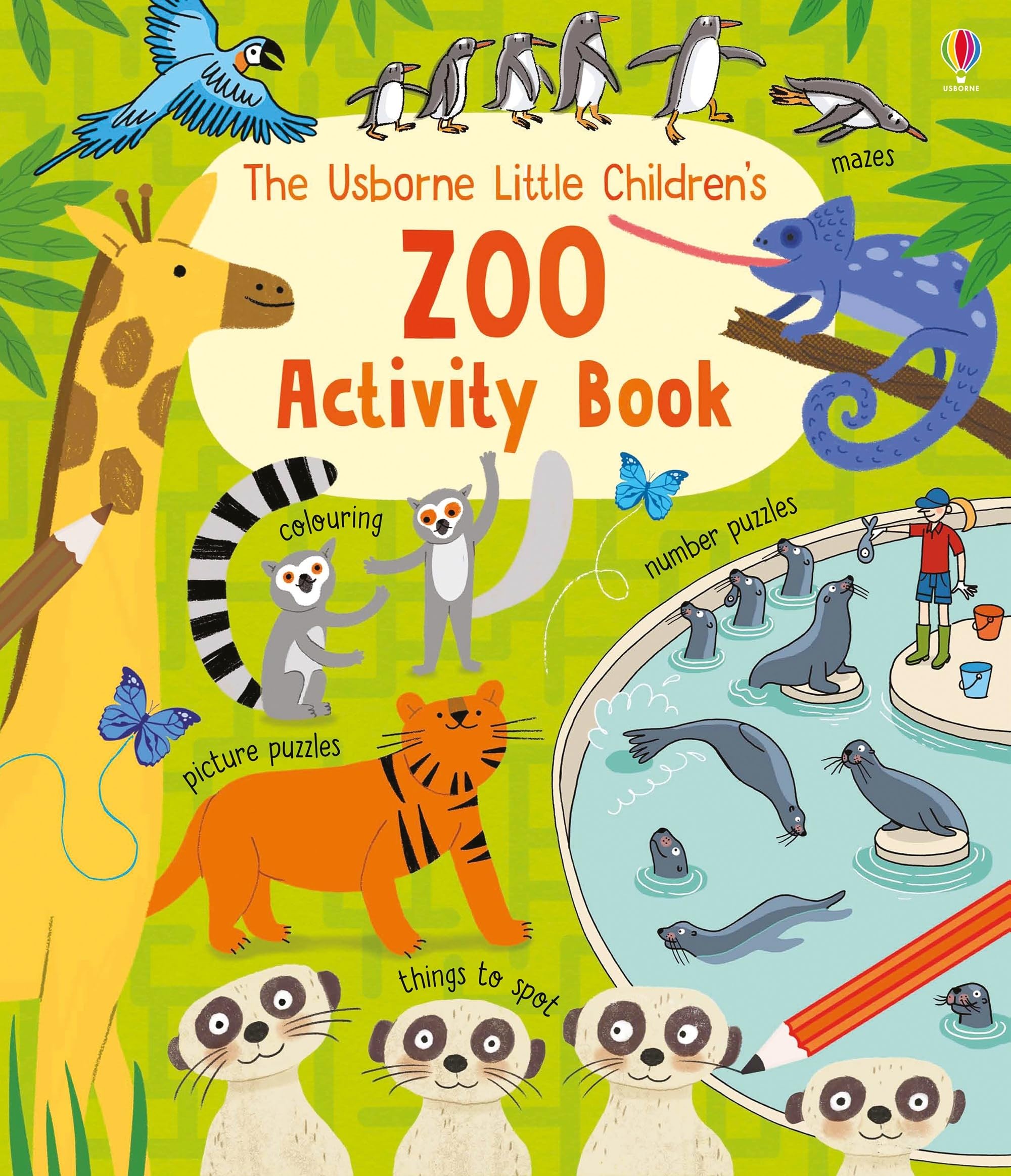 Little Childrens Zoo Acivity Book: 1 (Little Children's Activity Books) book