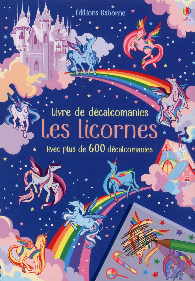 Les licornes - Livre de décalcomanies book