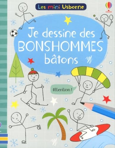 Je dessine des bonshommes bâtons - Les mini Usborne book
