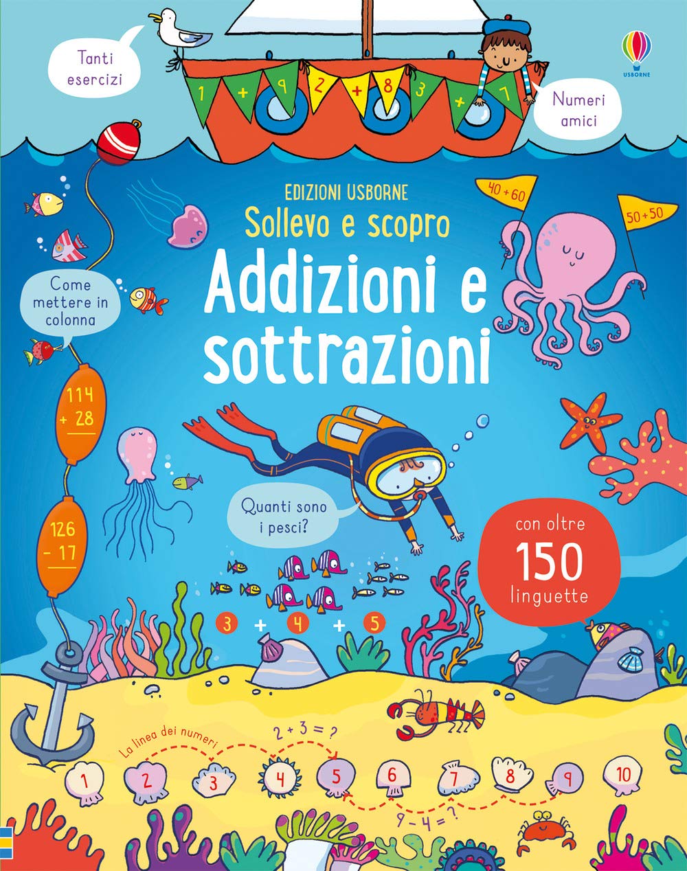 Addizioni e sottrazioni. Sollevo e scopro. Ediz. a colori book
