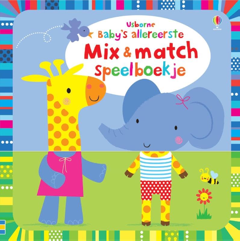 Baby's allereerste Mix & match speelboekje book