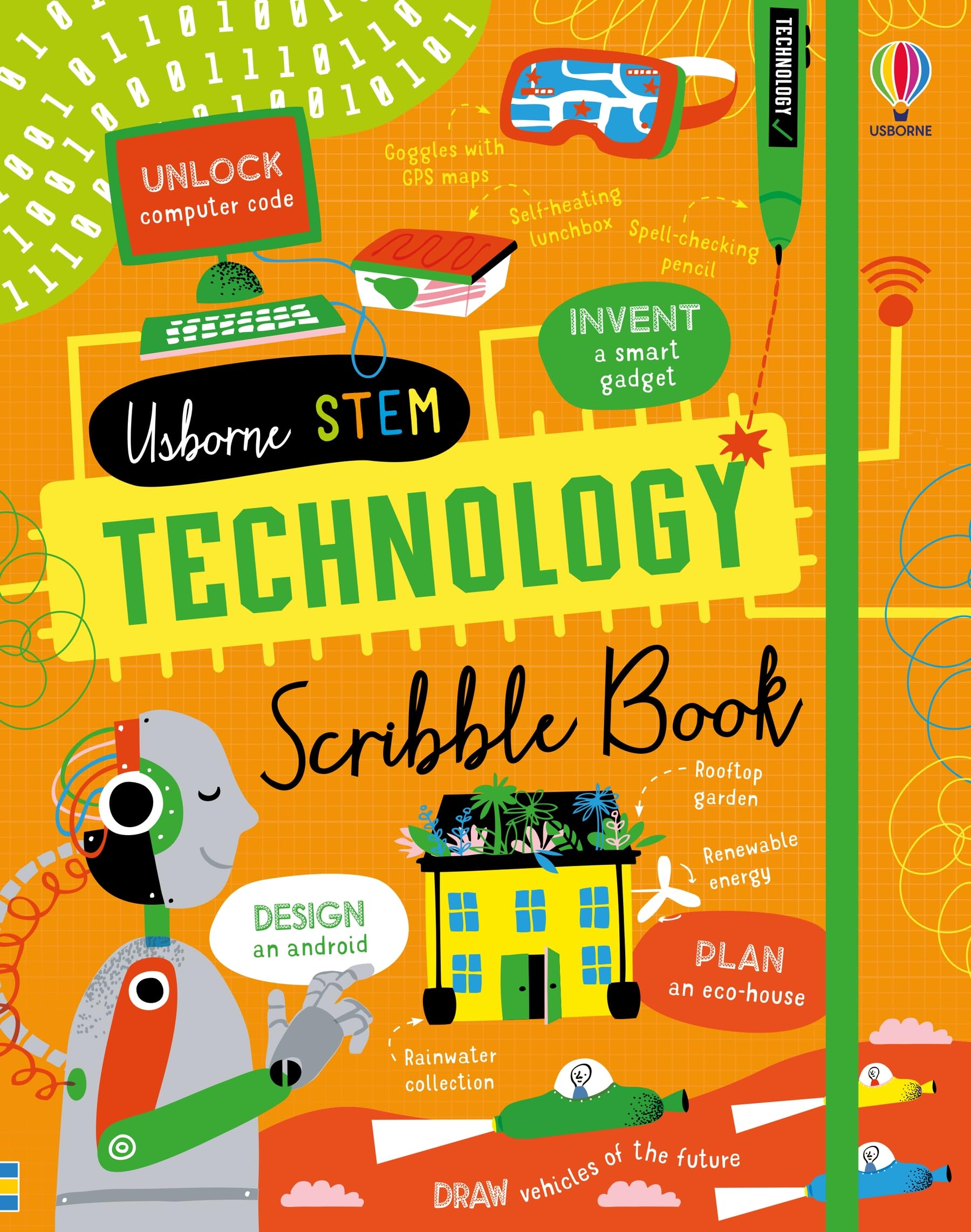 Technology Scribble Book Non-fiction books for kids