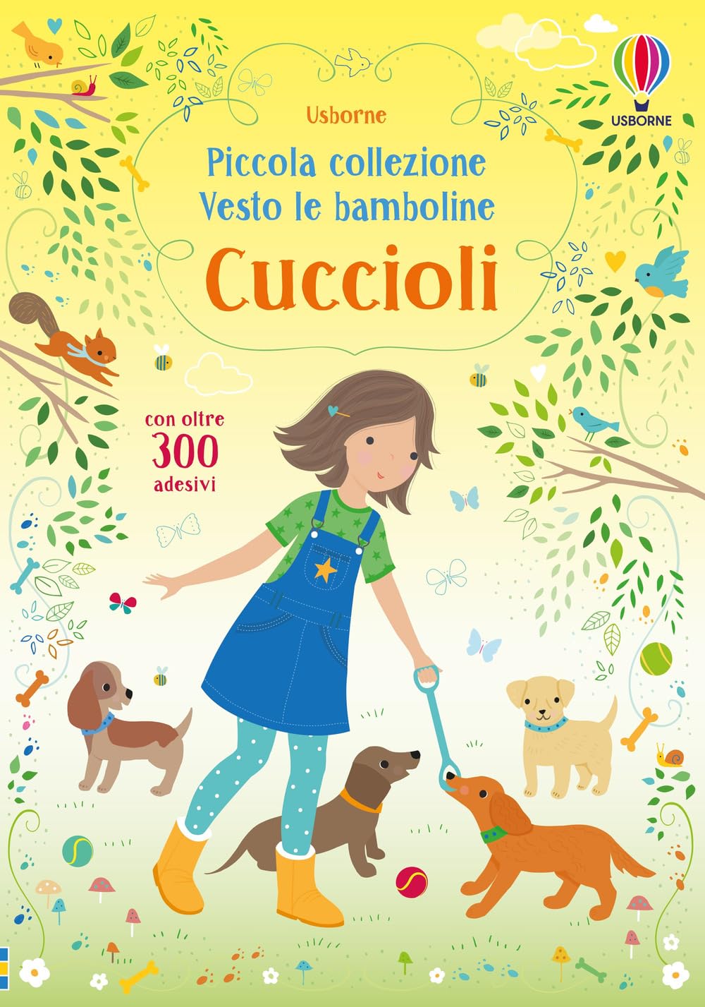 Cuccioli. Con adesivi. Ediz. a colori book
