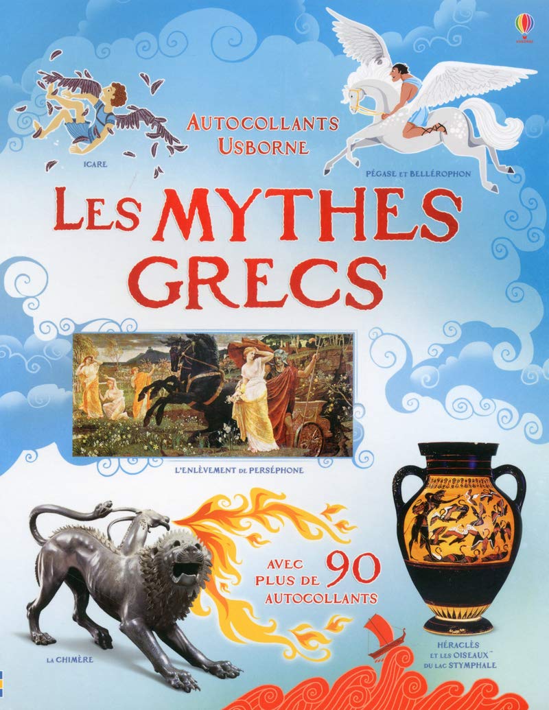 Les mythes grecs - Documentaire en autocollants Non-fiction
