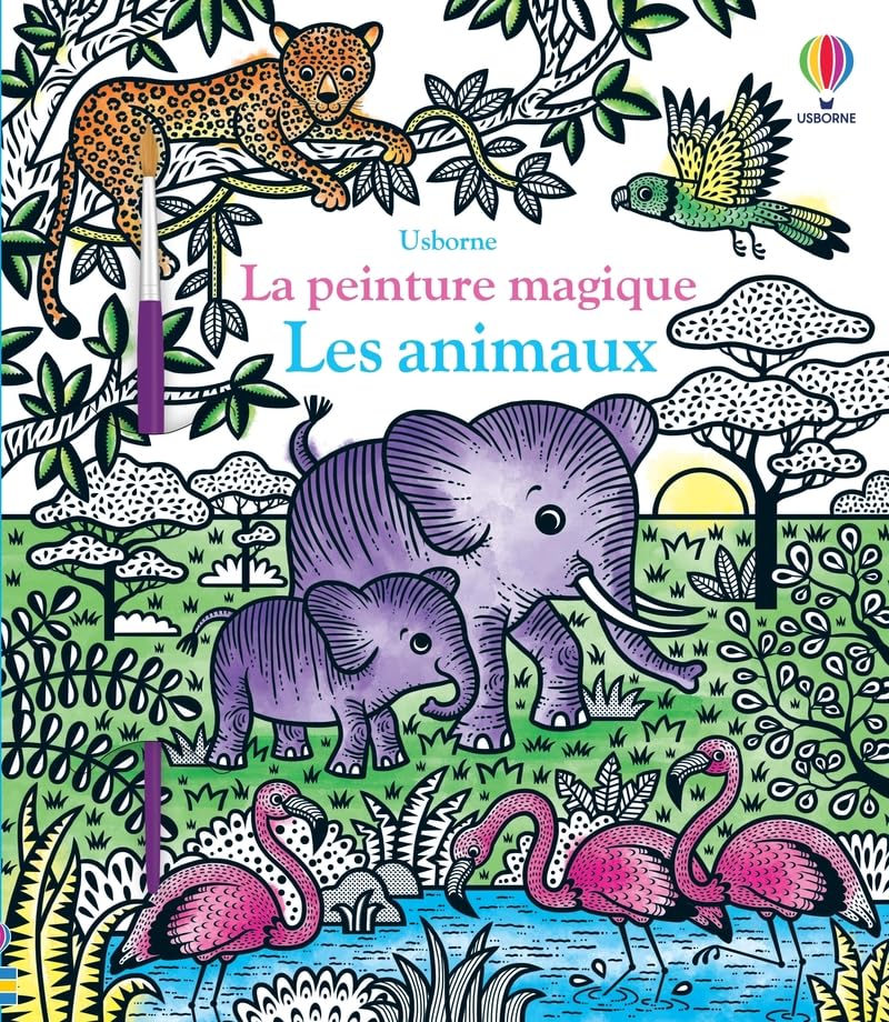 Les animaux - La peinture magique - Dès 5 ans book