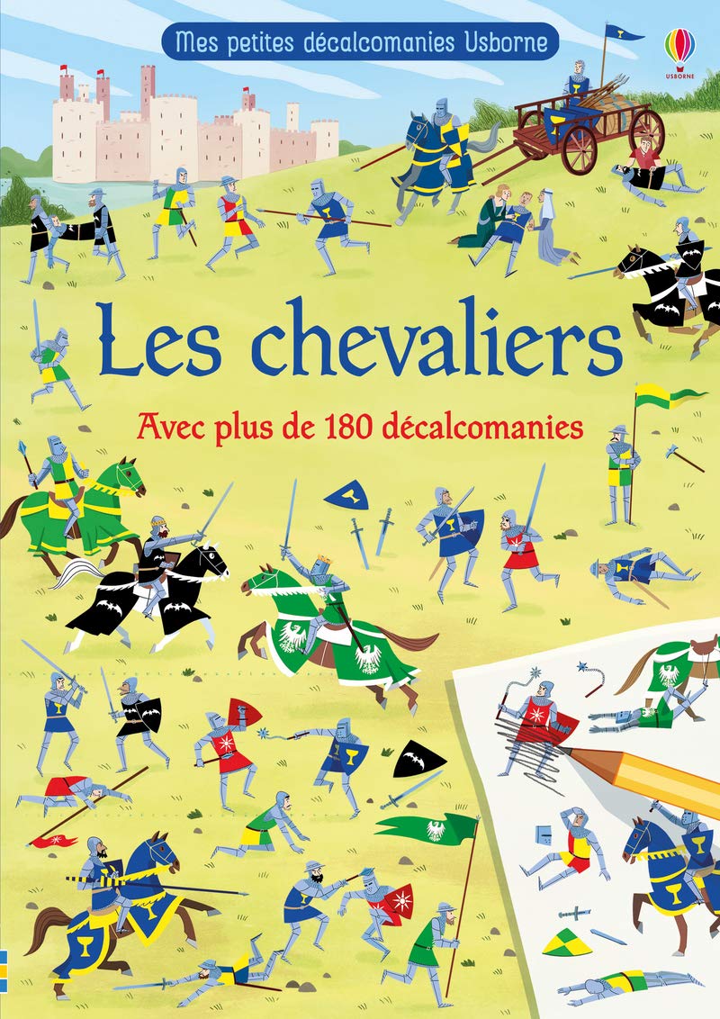 Les chevaliers - Mes petites décalcomanies Usborne book