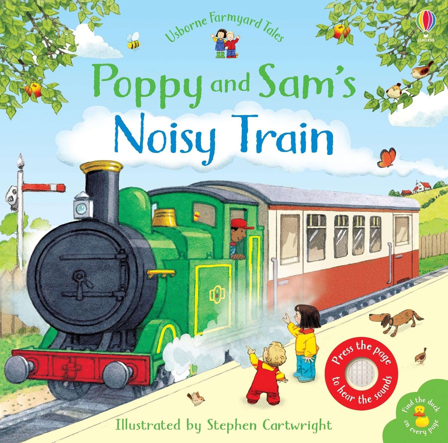 Poppy and Sam's Noisy Train Book (Farmyard Tales Poppy and Sam) book