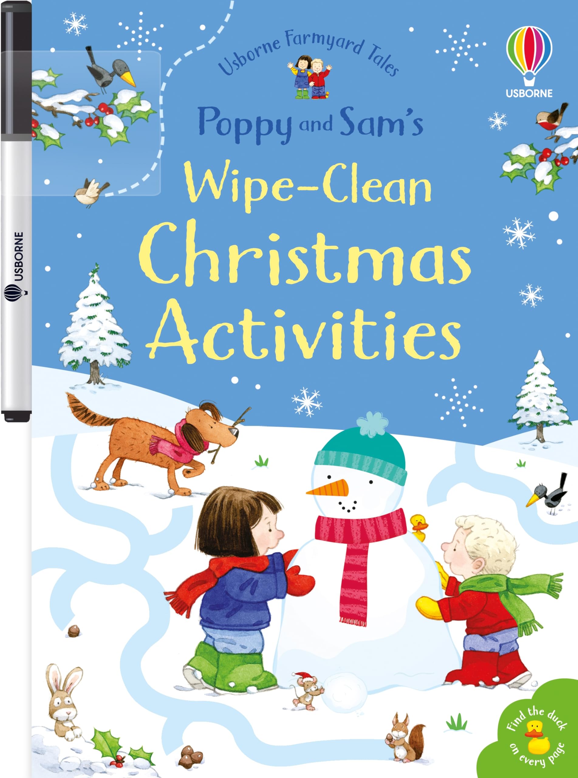 Poppy and Sam's Wipe-Clean Christmas Activities (Farmyard Tales Poppy and Sam) book