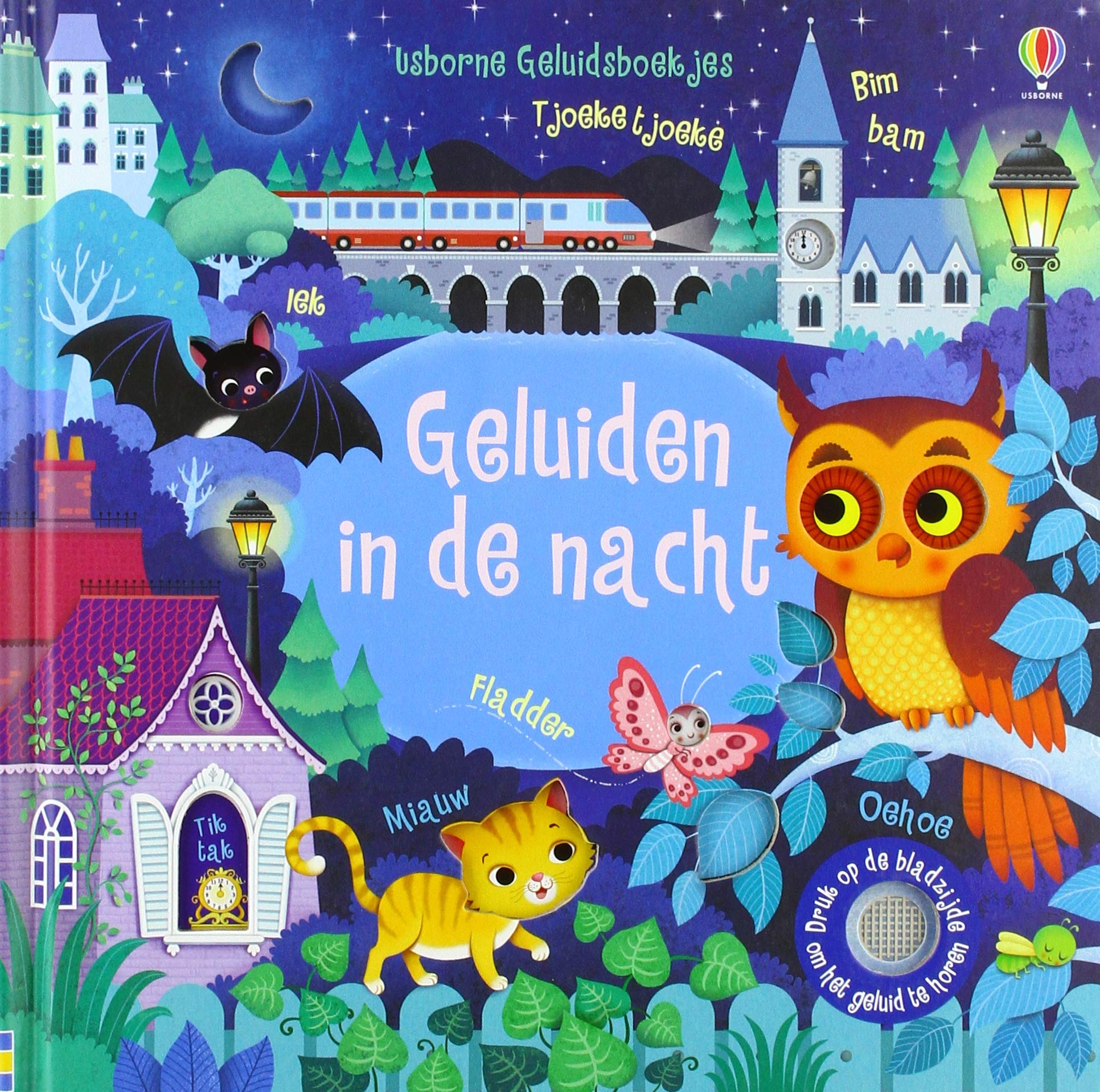 Geluiden in de nacht: Usborne geluidsboekje (Usborne Geluidsboekjes) Non-fiction