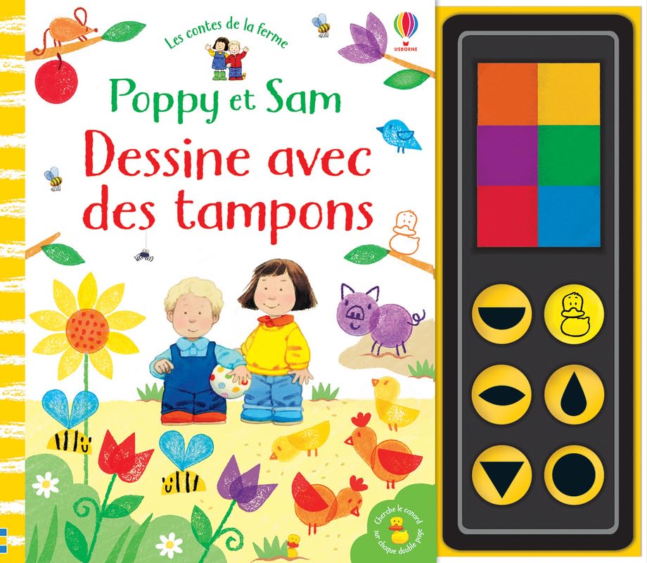 Poppy et Sam - Dessine avec des tampons: Les contes de la ferme Tiptoi & Games