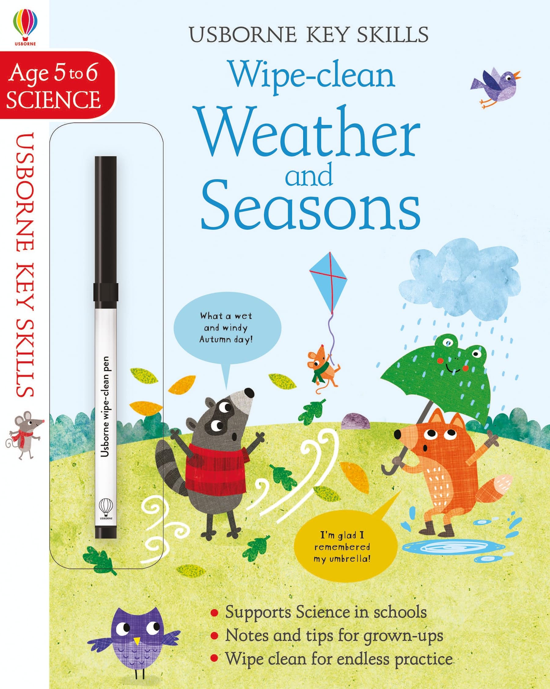 Wipe-Clean Weather and Seasons 5-6 (Wipe-Clean Key Skills): 1 Tiptoi & Games