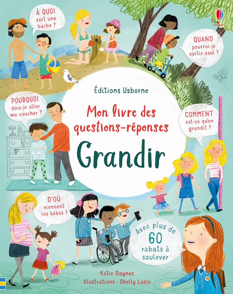 Grandir - Mon livre des questions-réponses book