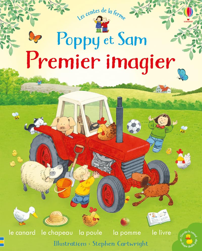 Poppy et Sam - Premier imagier - Les contes de la ferme Non-fiction