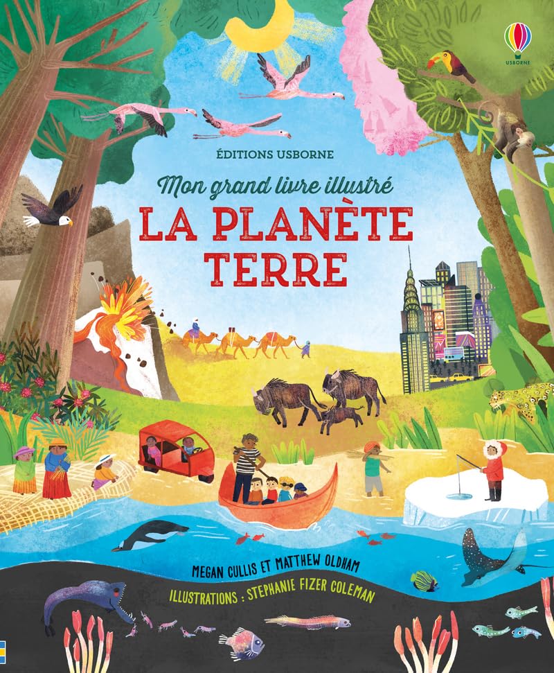 La planète Terre - Mon grand livre illustré book