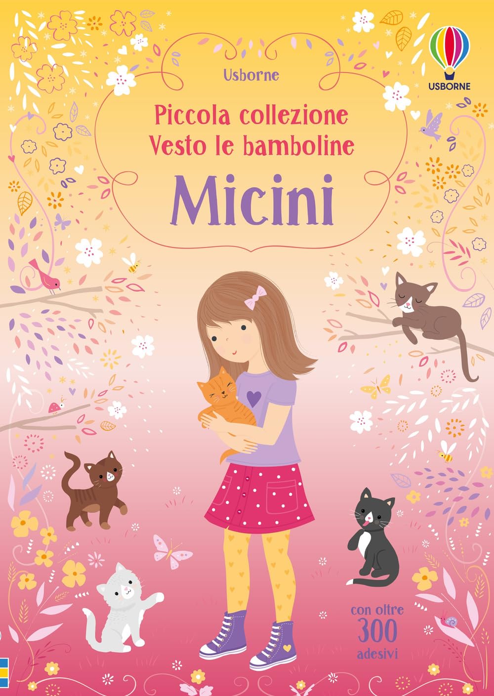 Gattini. Con adesivi. Ediz. a colori book