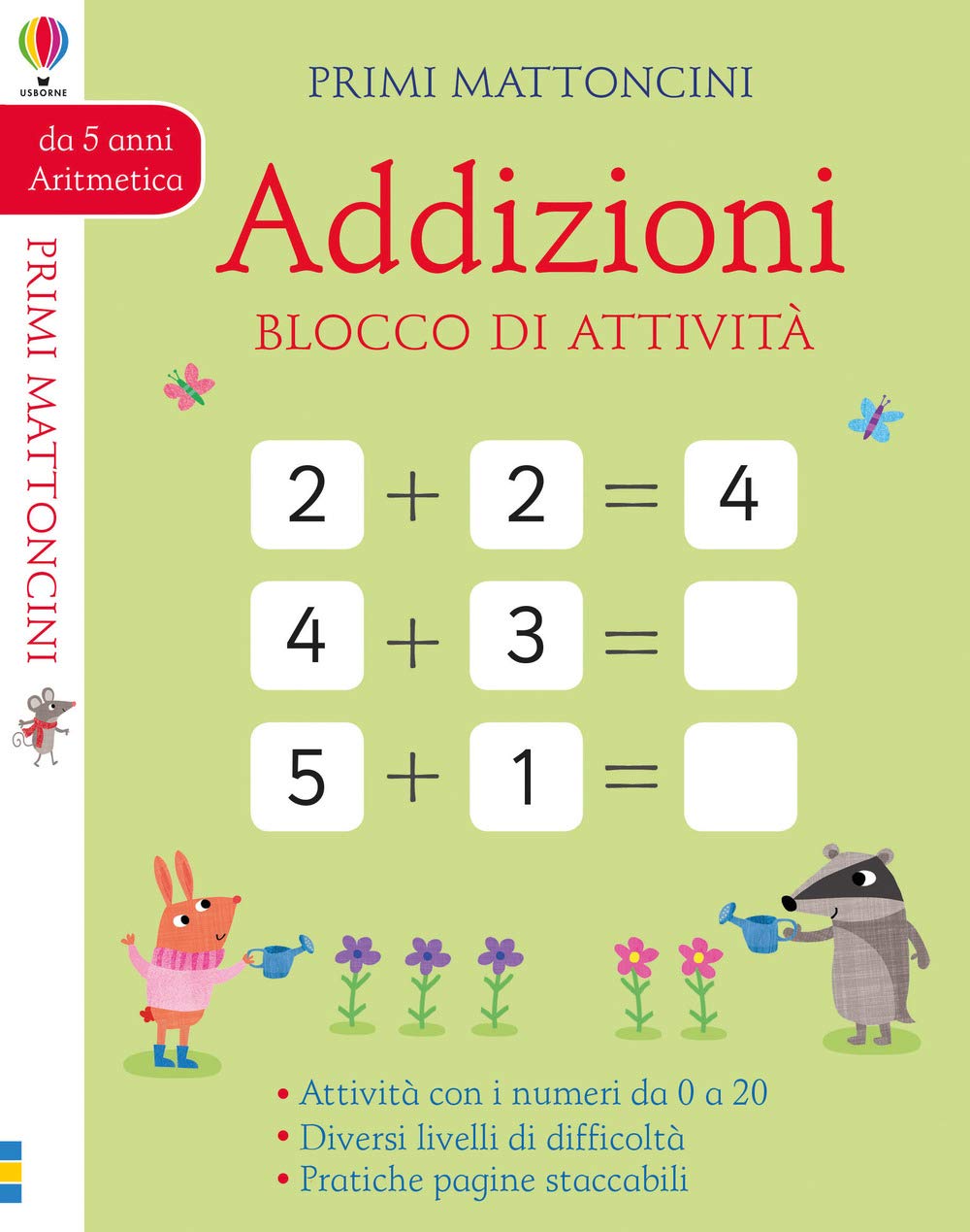 Addizioni. Blocco di attività. Primi mattoncini. Ediz. a colori book