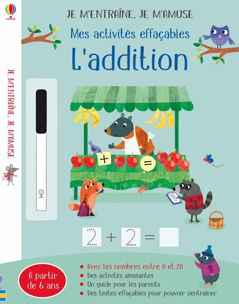 L'addition - Mes activités effaçables - Je m'entraîne, je m'amuse Hobbies & Crafts