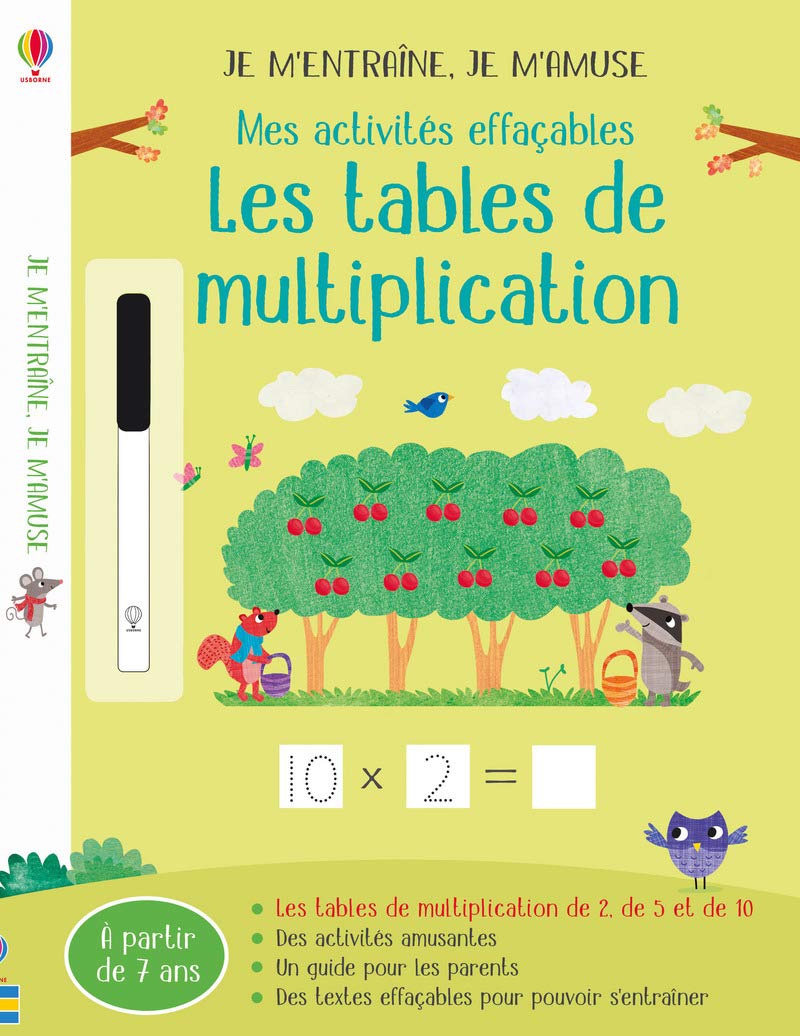 Les tables de multiplication - Mes activités effaçables - Je m'entraîne, je m'amuse Hobbies & Crafts