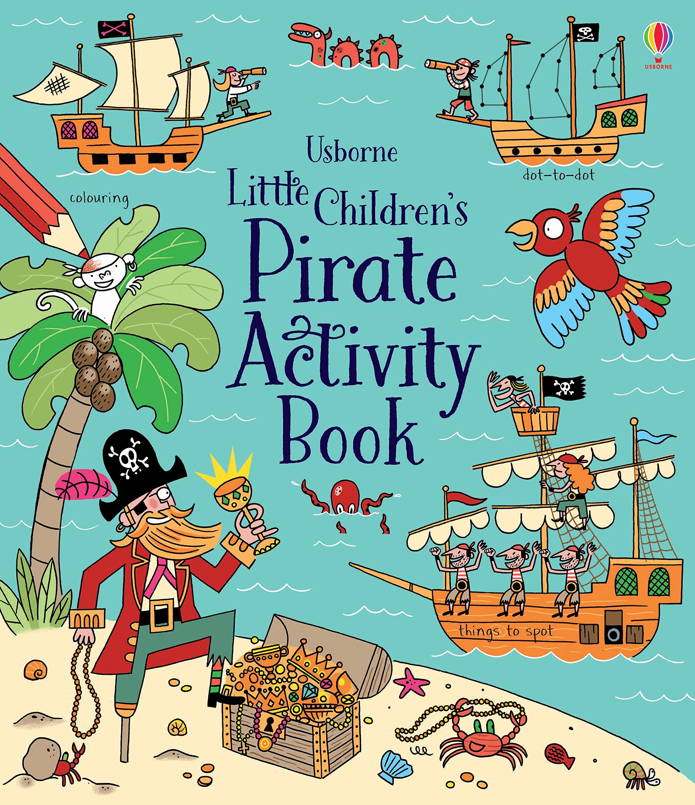 Little Children's Pirate Activity Book: 1 (Little Children's Activity Books) Tiptoi & Games