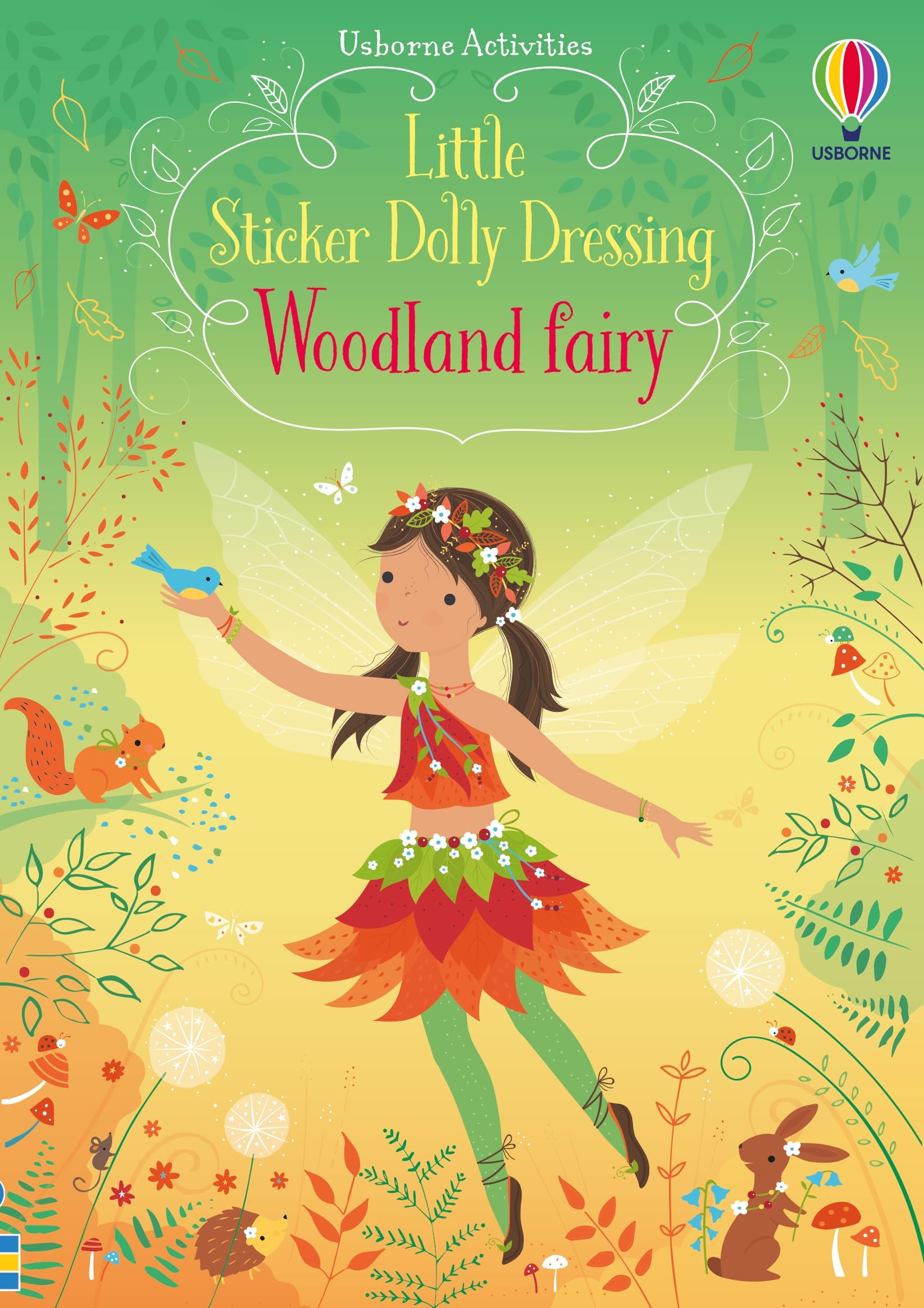 Little Sticker Dolly Dressing Woodland Fairy book