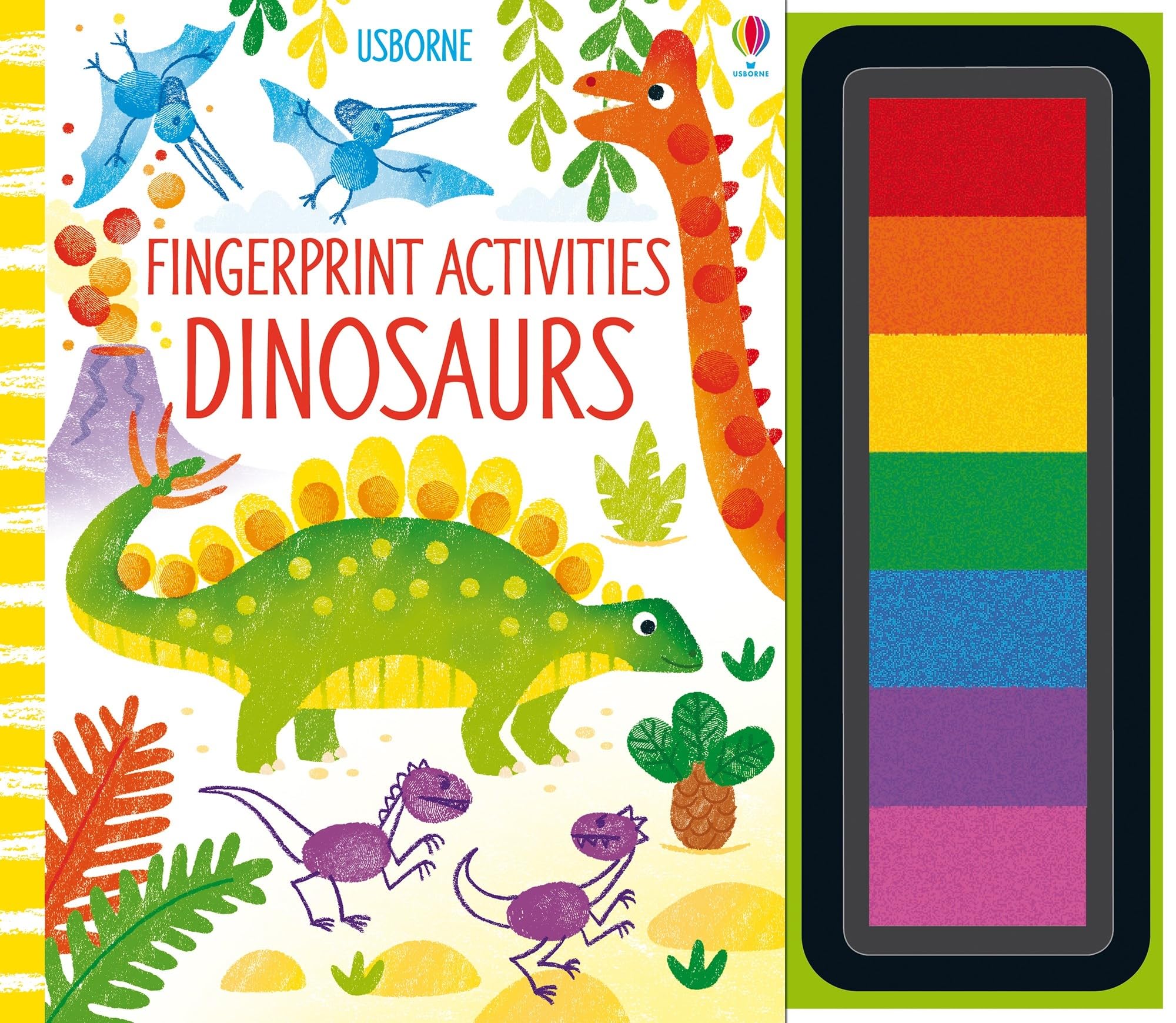 Fingerprint Activities Dinosaurs Non-fiction books for kids