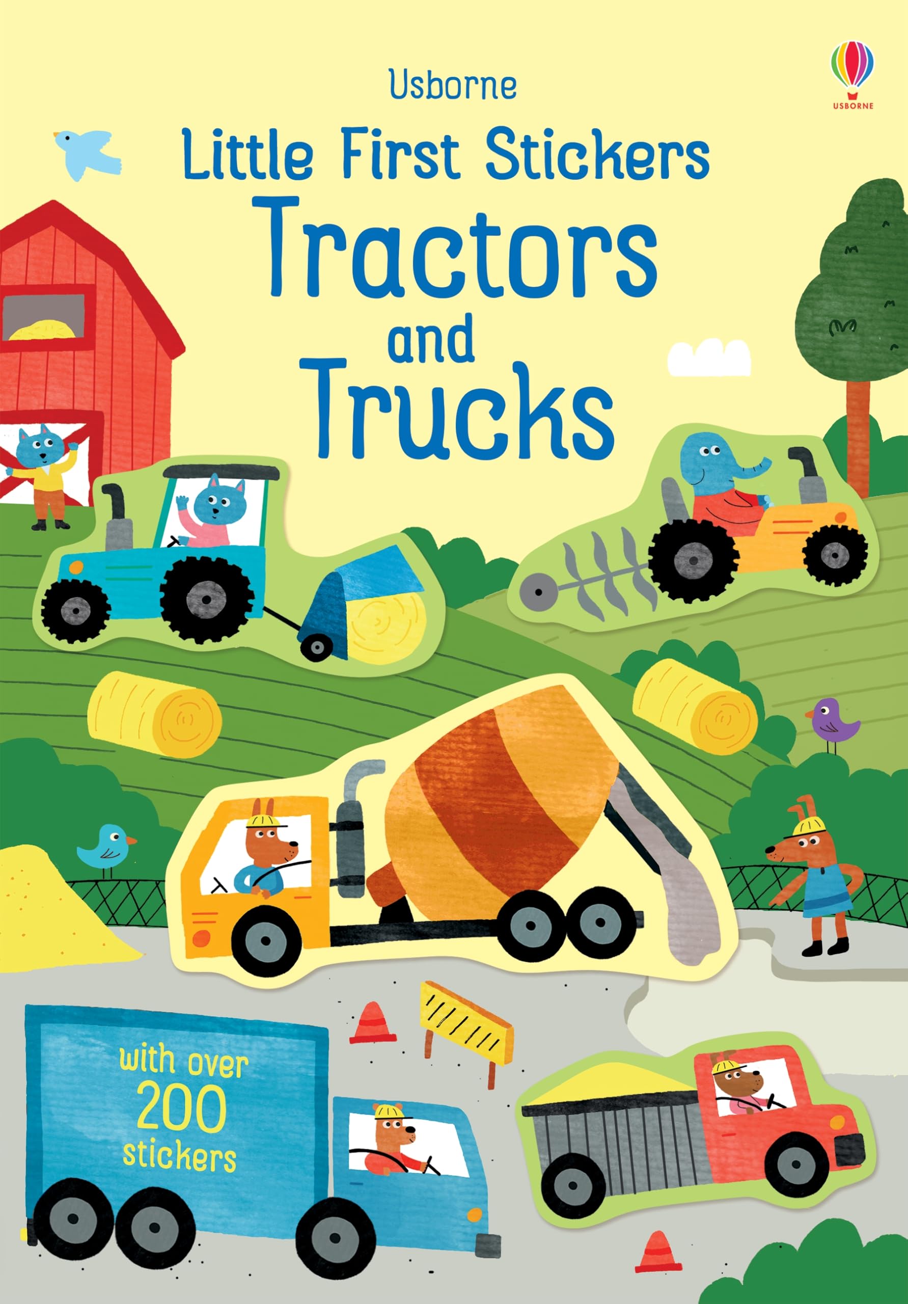 Little First Stickers Tractors and Trucks Non-fiction