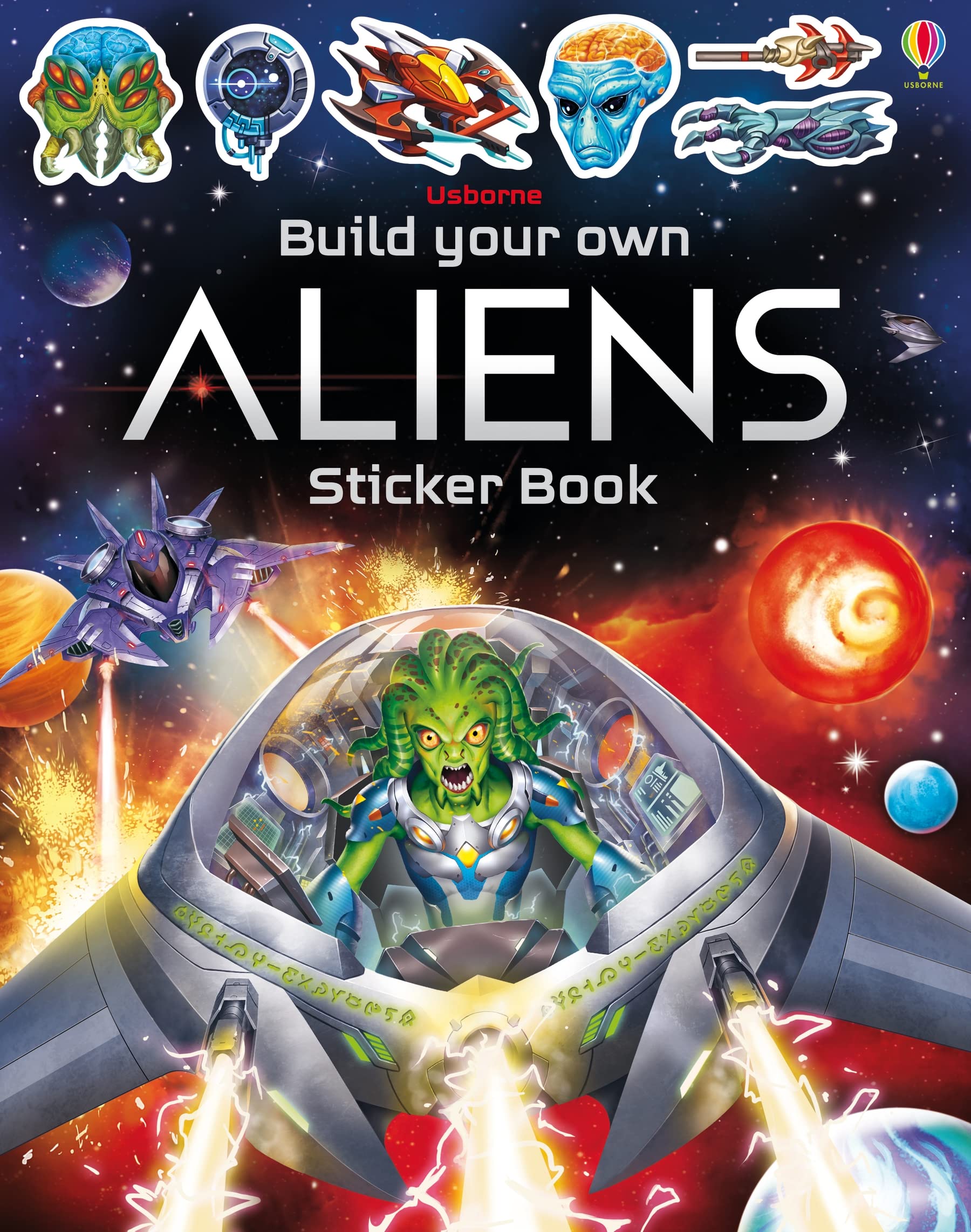 Build Your Own Aliens Sticker Book (Build Your Own Sticker Book): 1 Manga