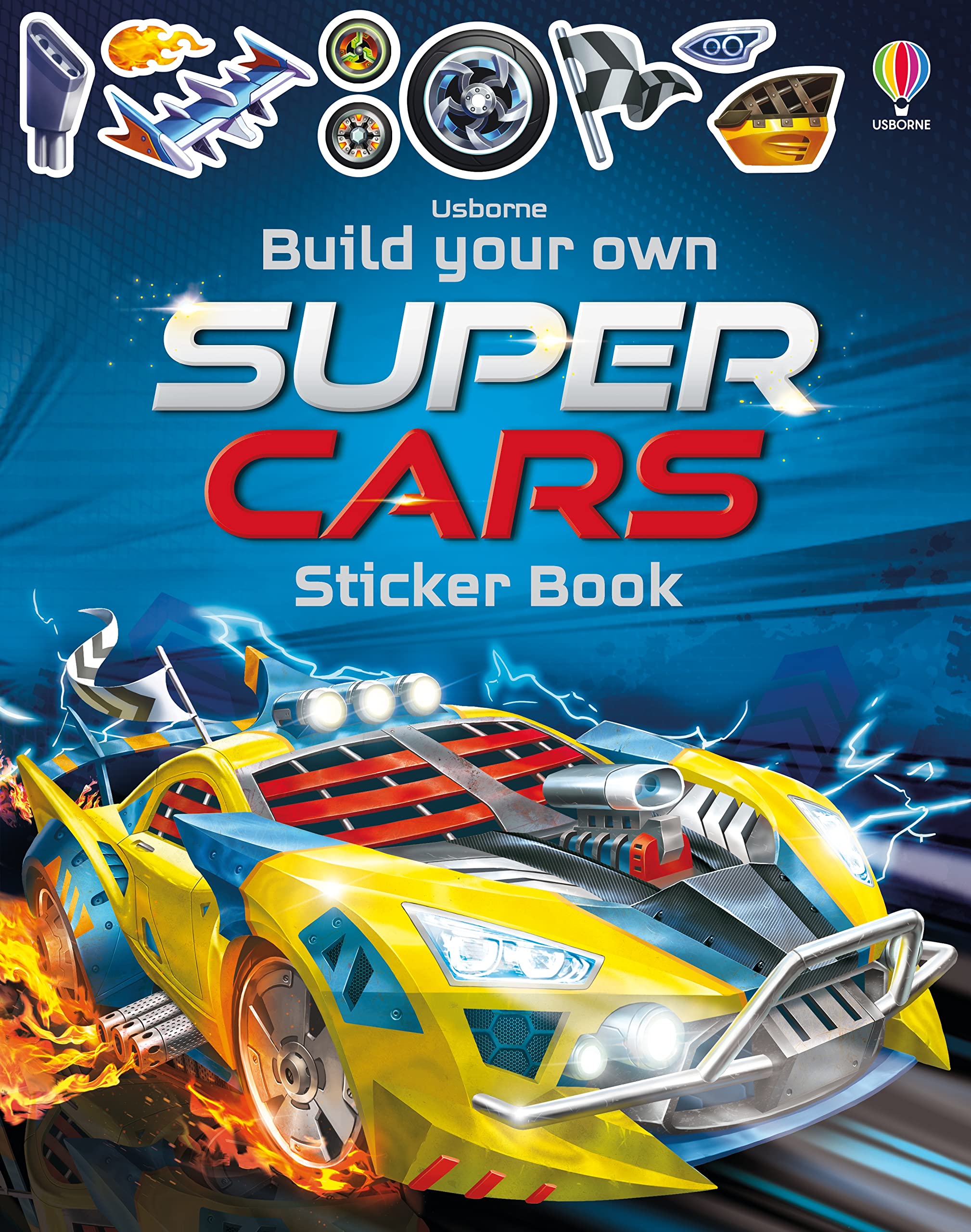 Build Your Own Supercars Sticker Book Leisure & Fun