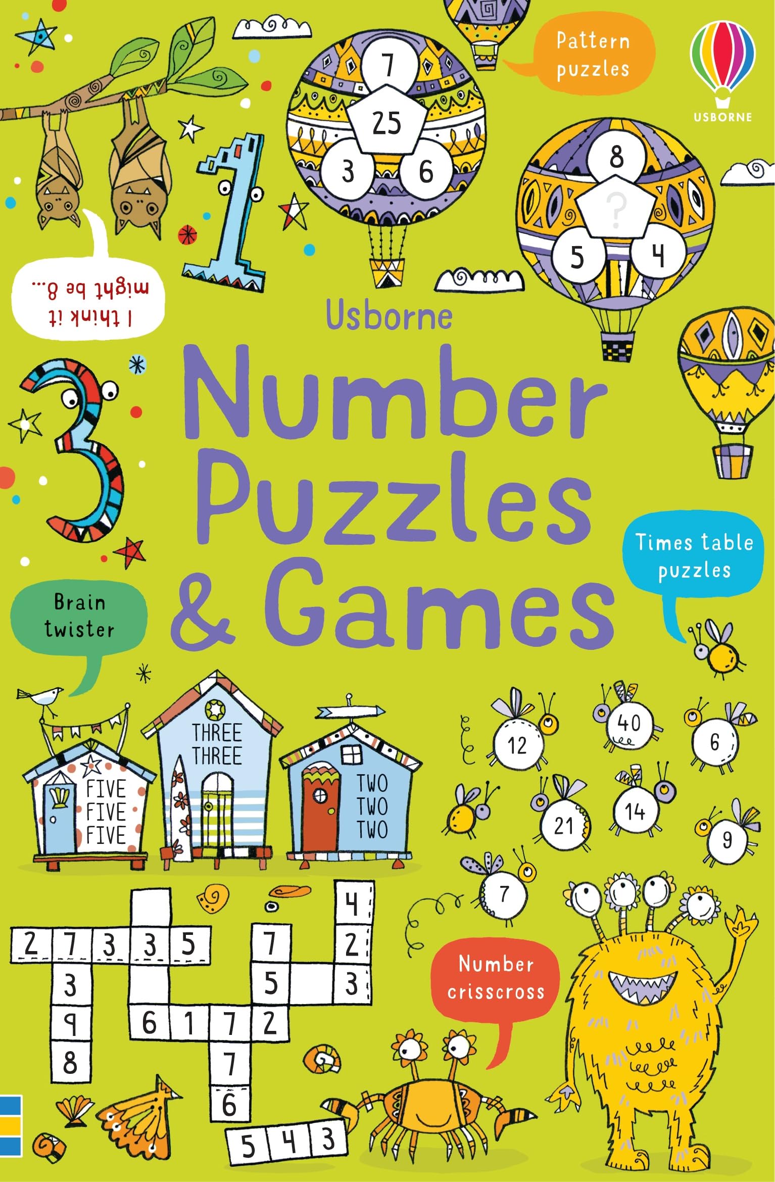 Number Puzzles and Games: 1 (Puzzles, Crosswords and Wordsearches) Non-fiction