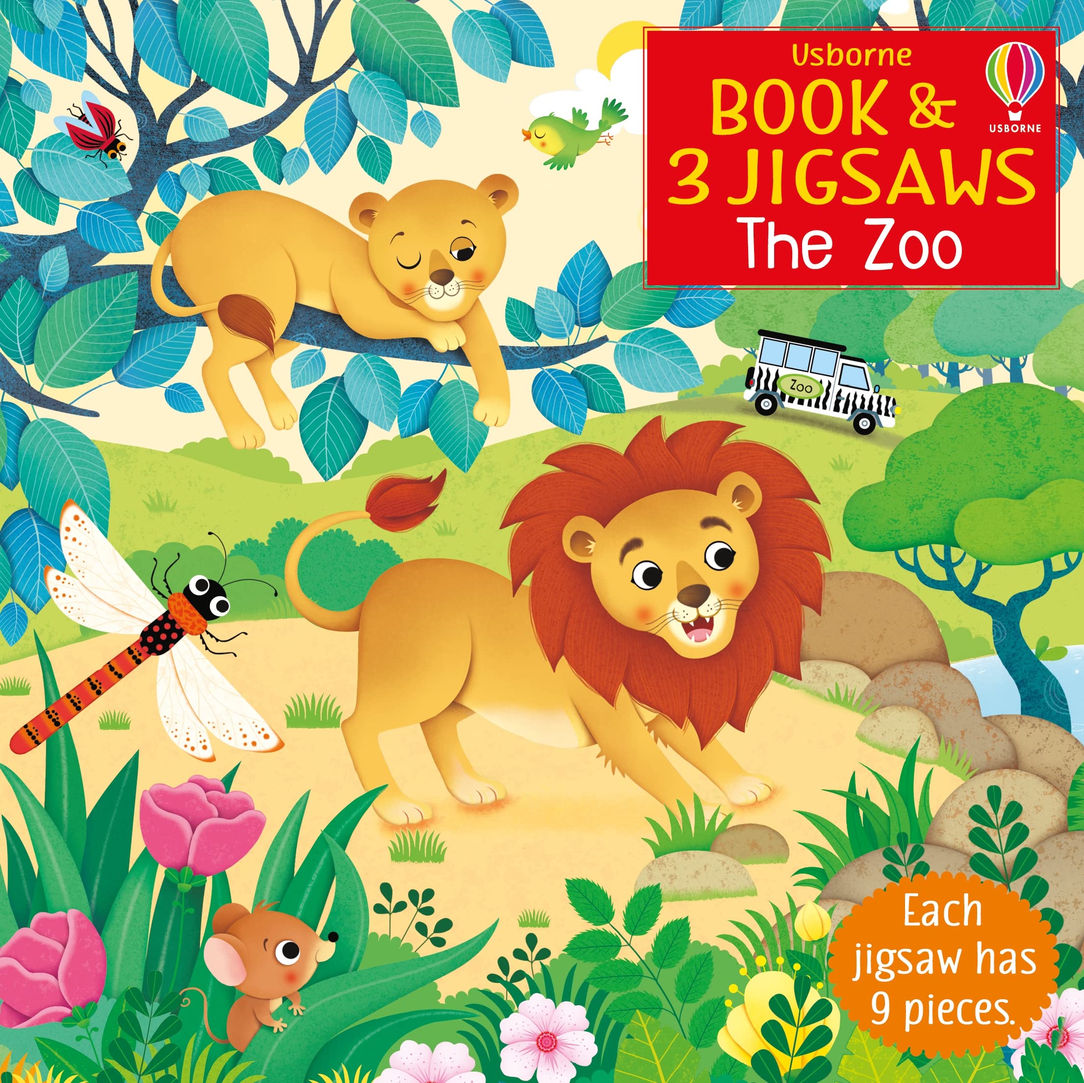 The Zoo (Usborne Book and Jigsaws): 1 (Usborne Book & Jigsaws) Education & Training