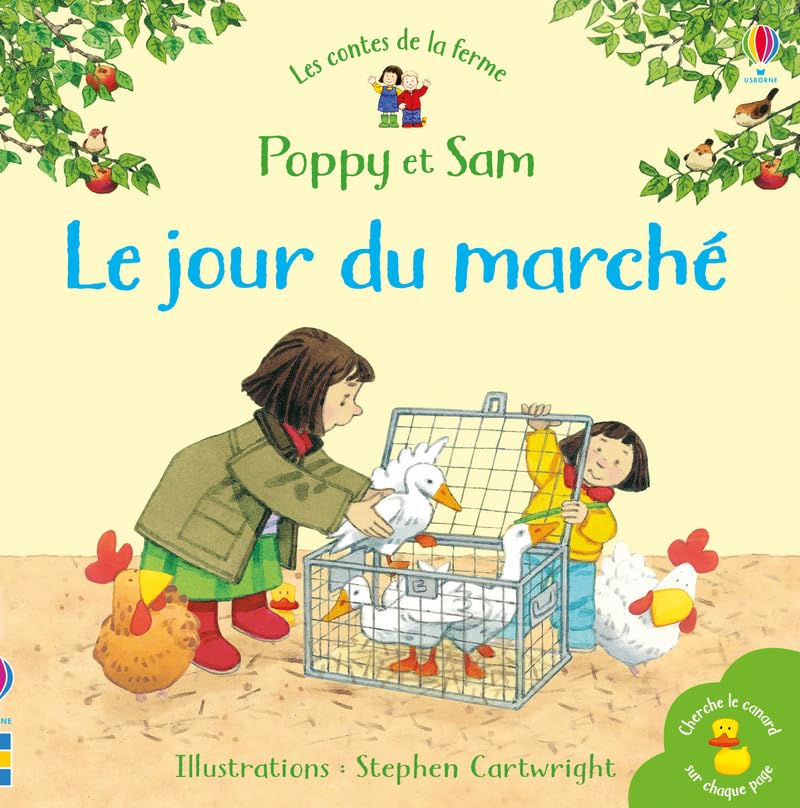 Le jour du marché - Poppy et Sam - Les contes de la ferme book