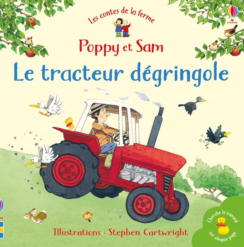 Le tracteur dégringole - Poppy et Sam - Les contes de la ferme book