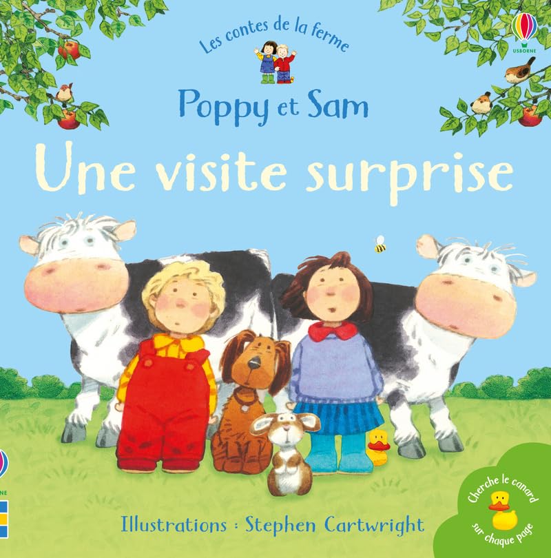 Une visite surprise - Poppy et Sam - Les contes de la ferme book