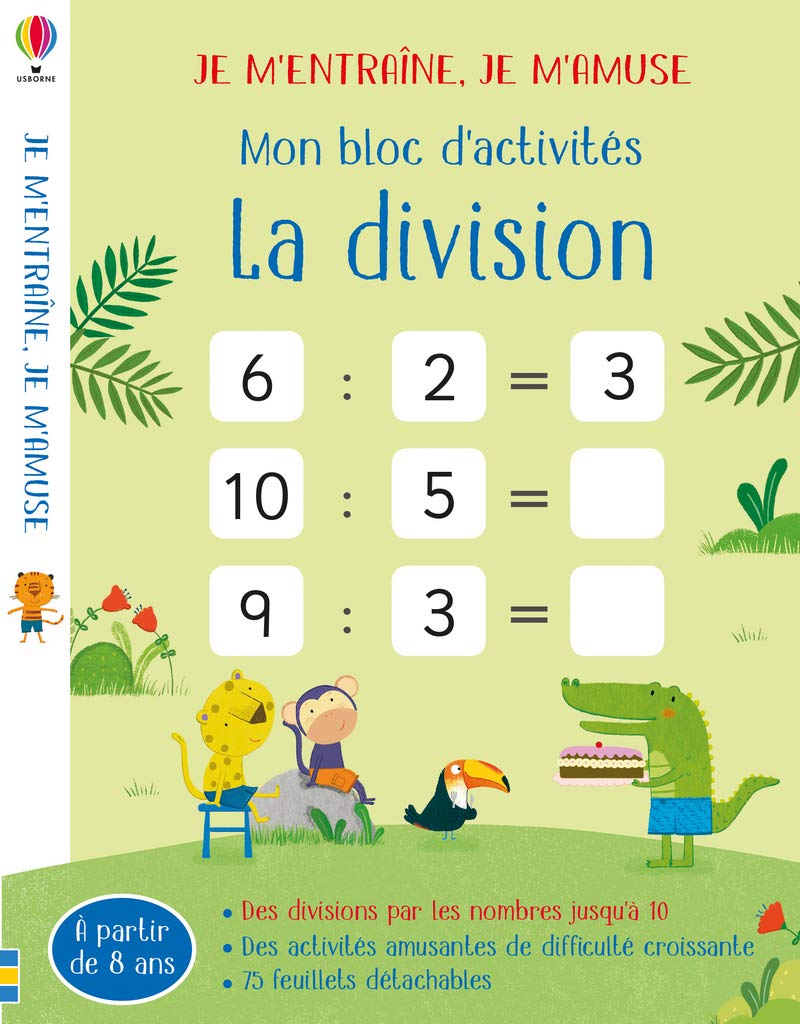 La division - Mes activités effaçables - Je m'entraîne, je m'amuse Non-fiction