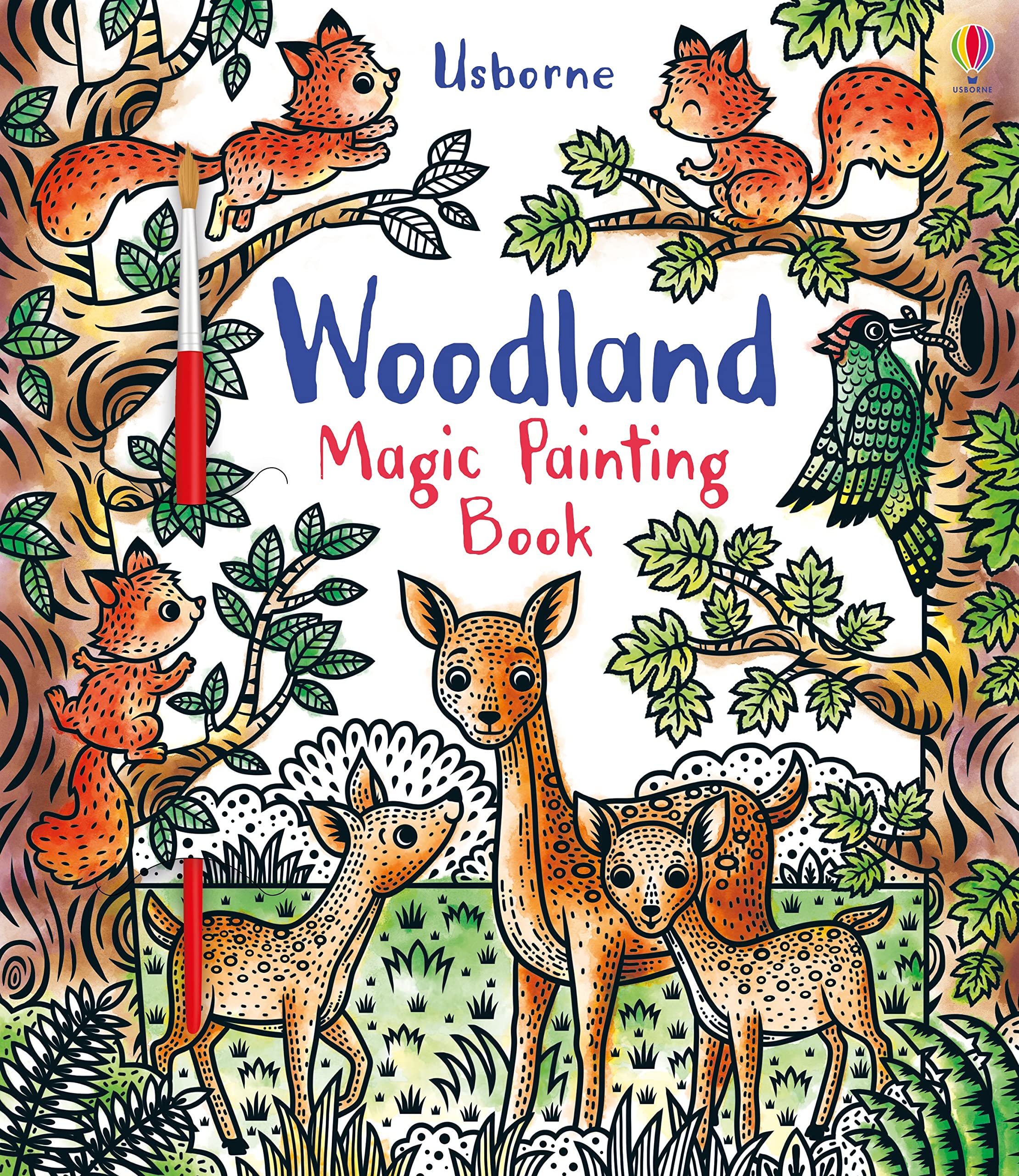 Woodland Magic Painting: 1 (Magic Painting Books) Non-fiction