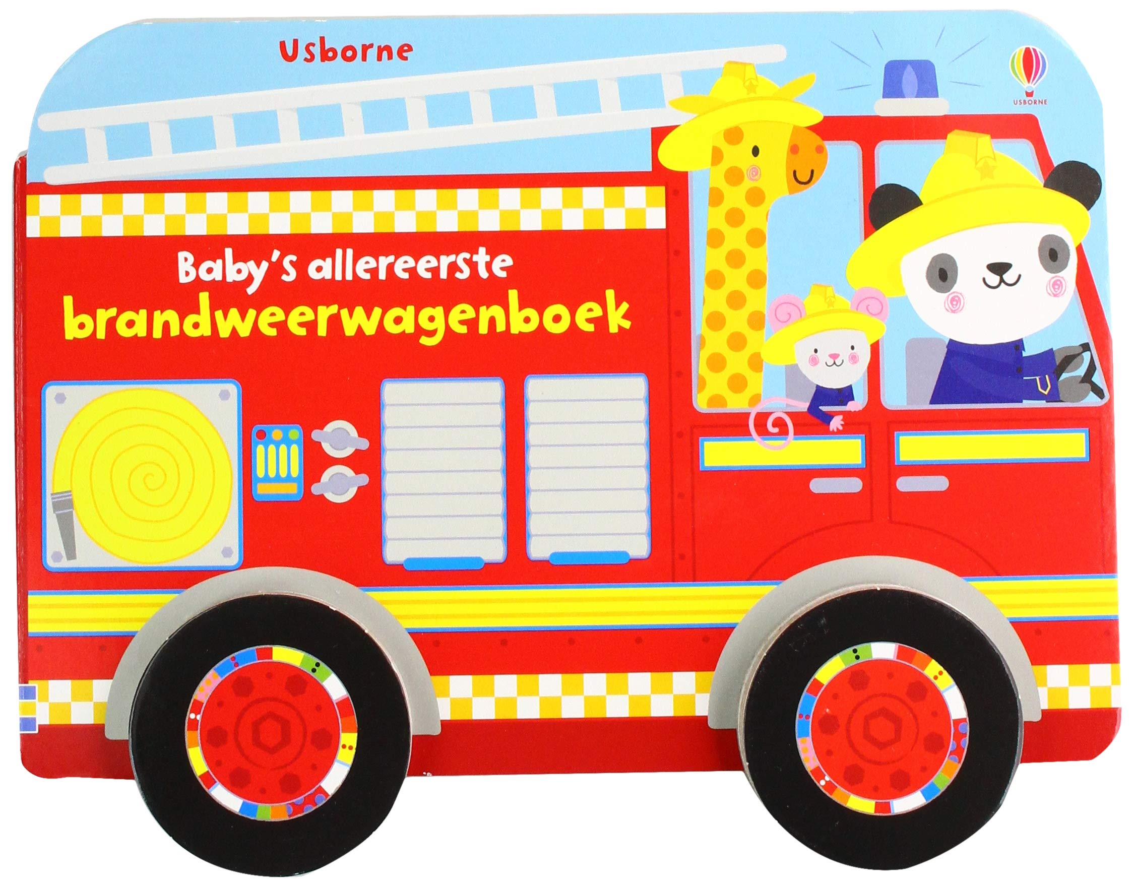 Baby's allereerste brandweerwagenboek book