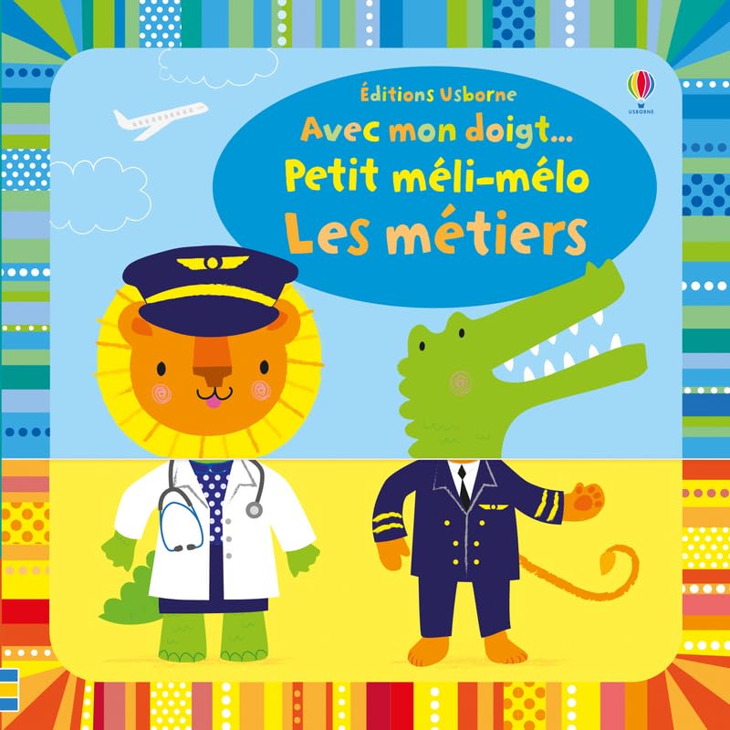 Avec mon doigt... Petit méli-mélo - Les métiers book