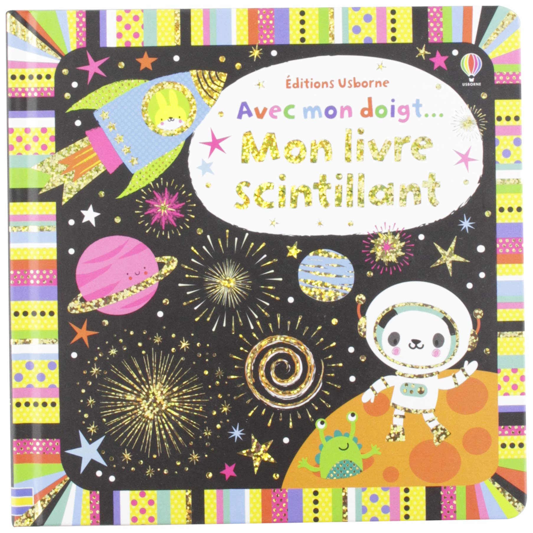 Avec mon doigt... - Mon livre scintillant book