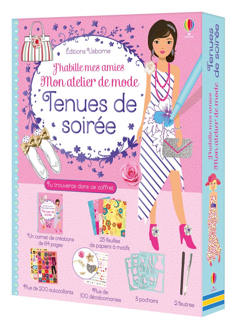 Coffret J'habille mes amies - Mon atelier de mode - Tenues de soirée: Tenues de fête Tiptoi & Games