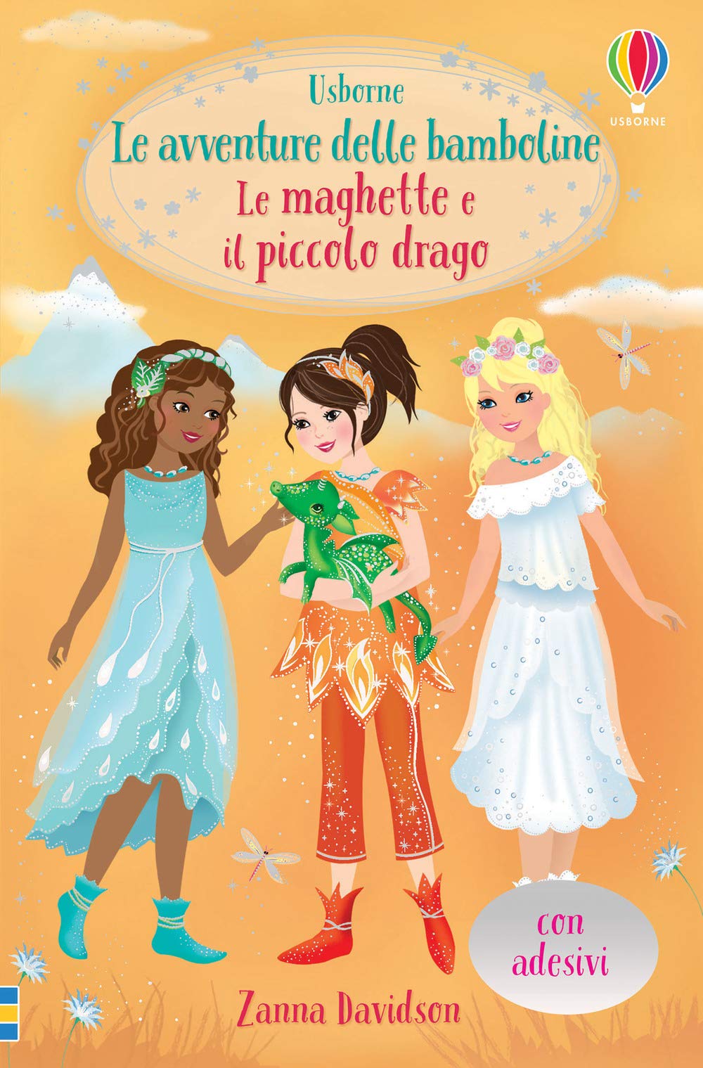 Le maghette e il piccolo drago. Con adesivi (Le avventure delle bamboline) Non-fiction