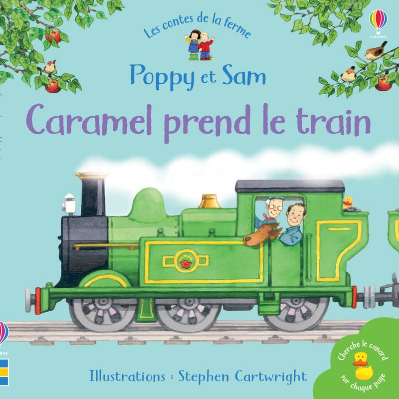 Caramel prend le train - Poppy et Sam - Mini-livres book
