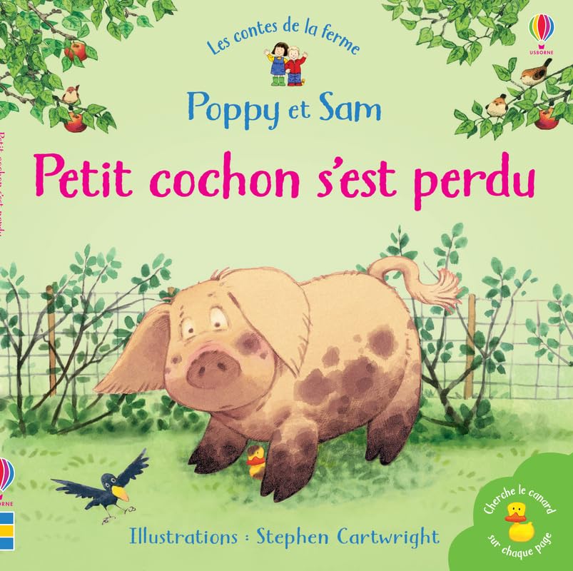 Petit cochon s'est perdu - Poppy et Sam - Mini-livres book