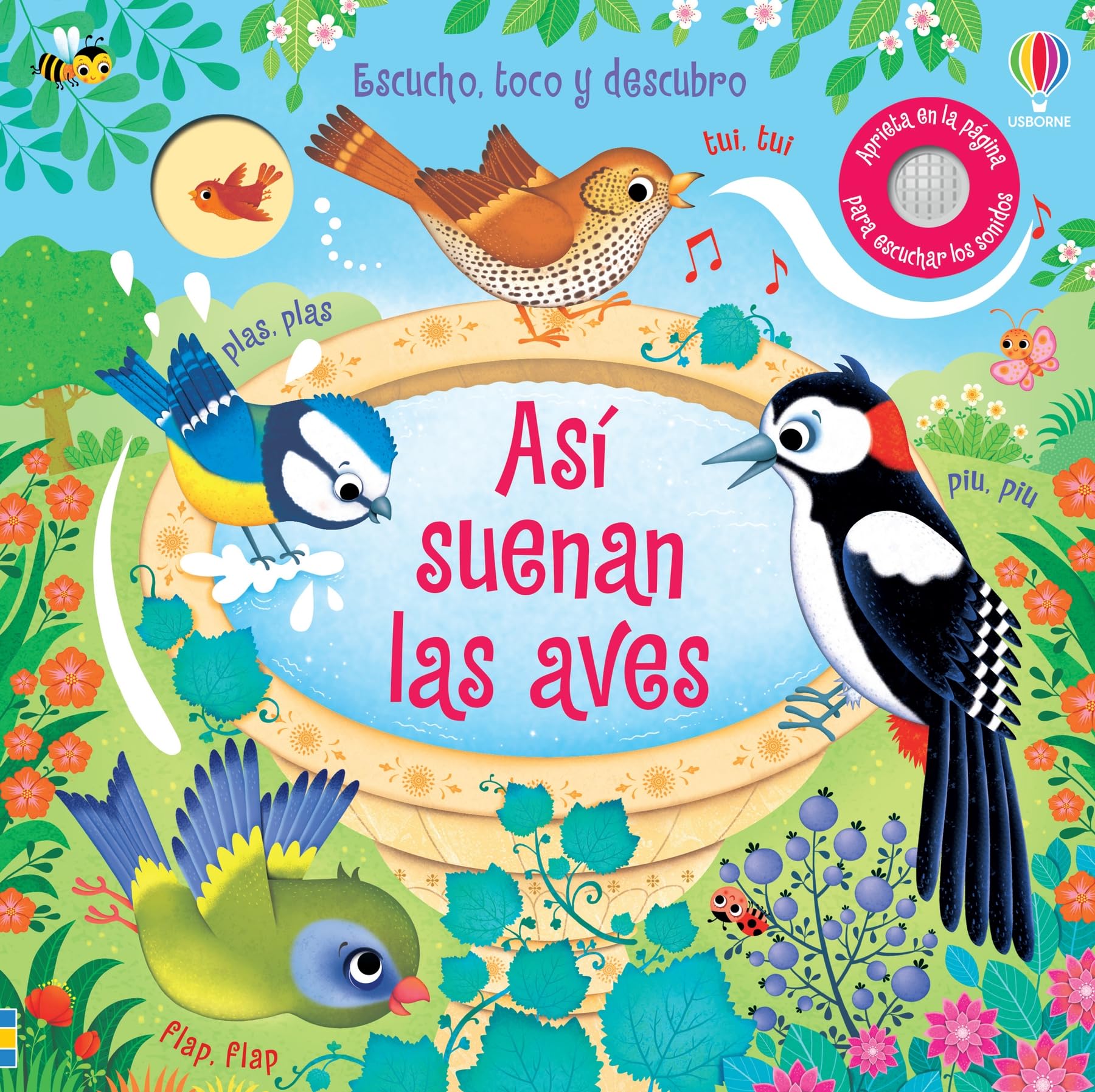 Así suenan las aves (Escucho, toco y descubro) Parents & Children