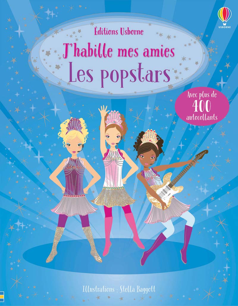 J'habille mes amies - Les popstars - Dès 5 ans book