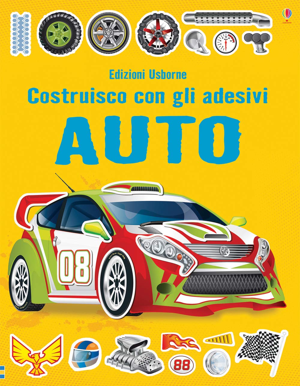 Auto. Con adesivi. Ediz. a colori book