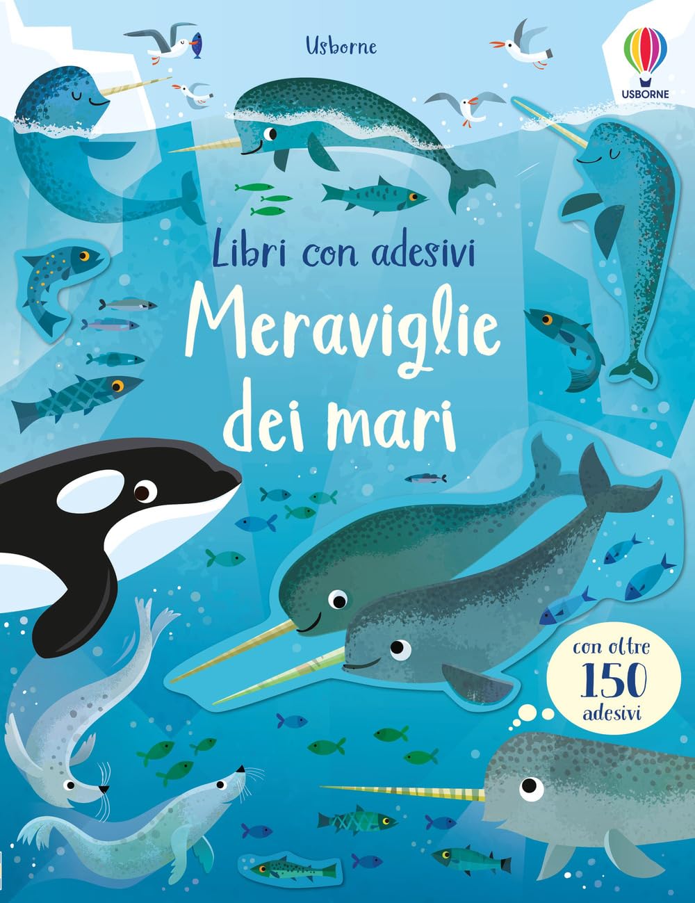 Meraviglie dei mari. Con adesivi. Ediz. a colori book