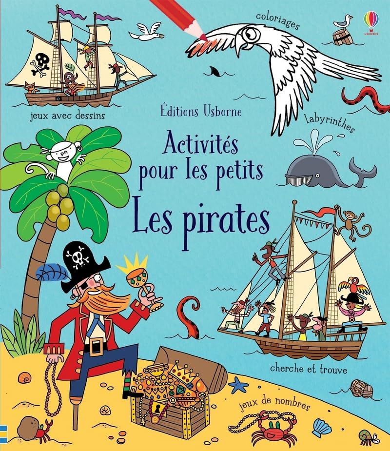 Les pirates - Cahier d'activités pour les petits book