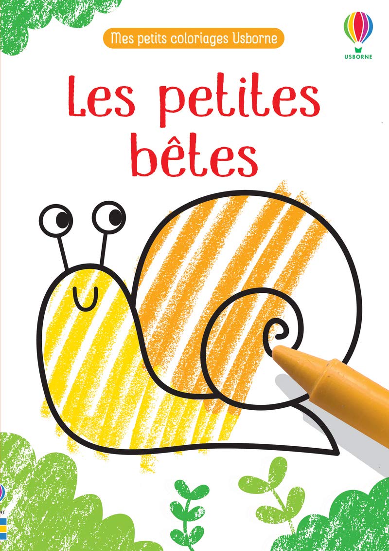 Les petites bêtes - Mes petits coloriages Usborne book